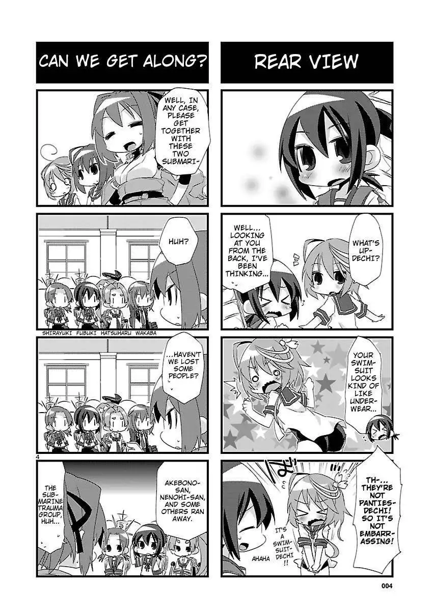 Kantai Collection - Kankore - 4-koma Comic - Fubuki, Ganbarimasu! Chapter 12 4